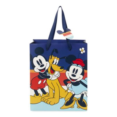 Disney Store Sac cadeau deluxe Mickey et ses amis, petite taille