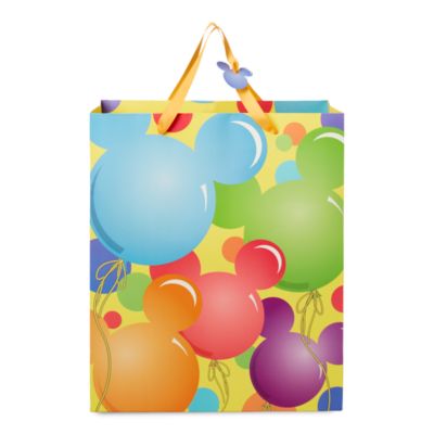 Disney Store Sac cadeau Ballons Mickey Mouse, grande taille