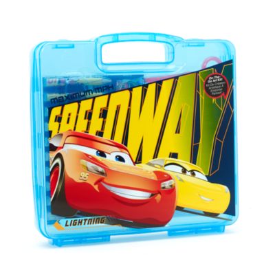 Disney Pixar Cars 23-Piece Travel Art Kit