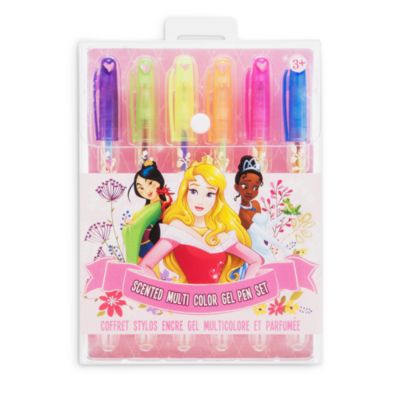 Disney Princess Scented Glitter Gel Pens, Set of 6