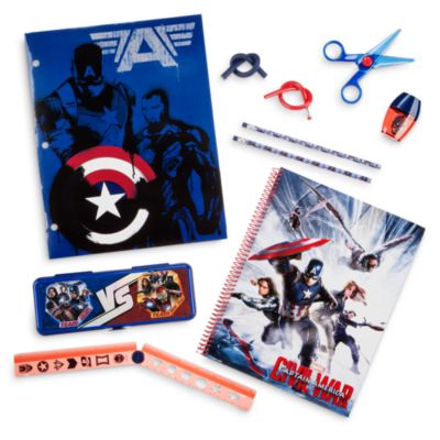 Captain America Stationery Supply Kit