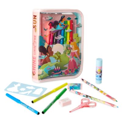 Disney Store Kit de fournitures Disney Princesses zipp&eacute;