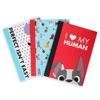 Set 3 cuadernos perritos, Oh My Disney, Disney Store