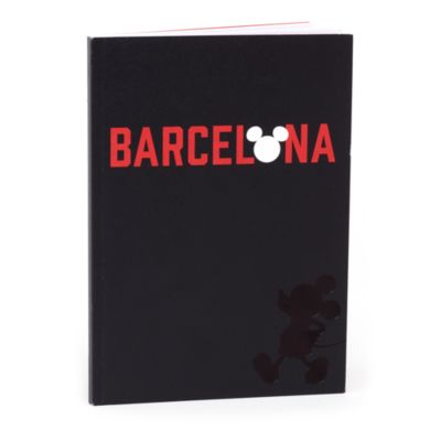 Cuaderno A5 Barcelona Mickey Mouse, Disney Store