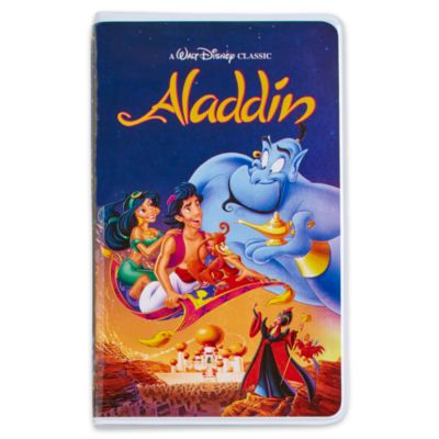 Disney Store Journal VHS Aladdin Oh My Disney