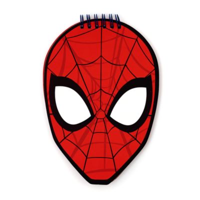 Cuaderno con la forma de Spider-Man, Disney Store