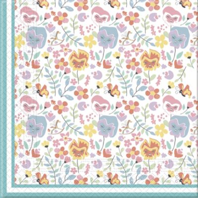 Disney Store 20&nbsp;serviettes en papier Alice au Pays des Merveilles