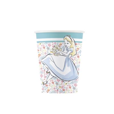 Disney Store 8&nbsp;gobelets en carton Alice au Pays des Merveilles