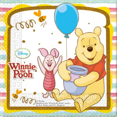 Winnie The Pooh 20x Party Napkin Pack