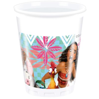 Disney Store Moana 8x Party Cups