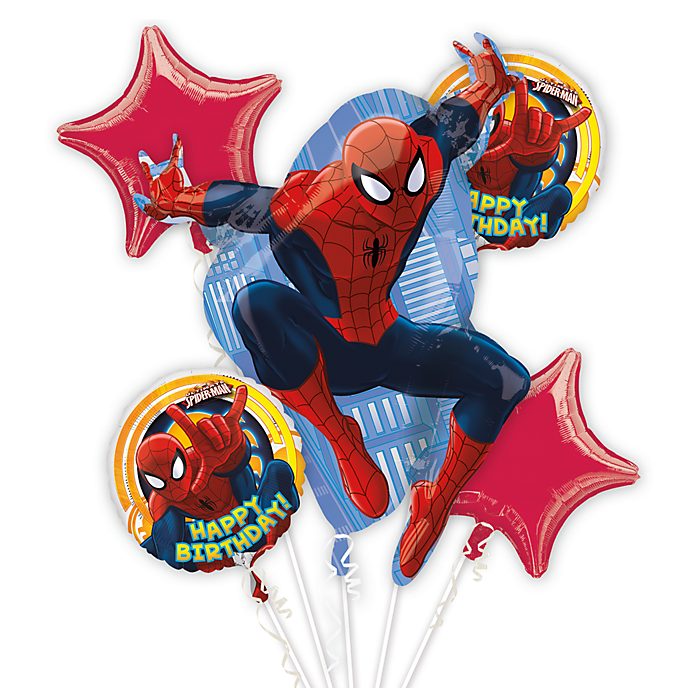 Spider-Man Balloon Bouquet.