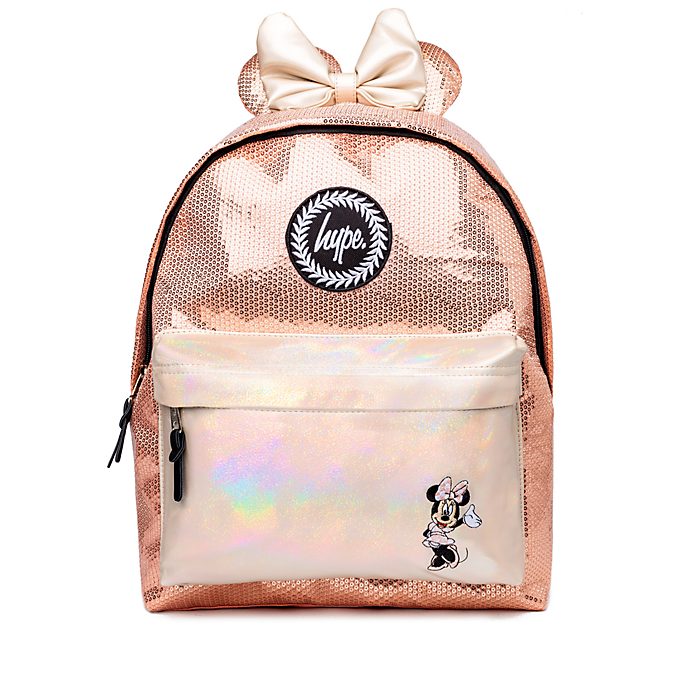Hype Minnie Mouse Rose Gold Backpack shopDisney UK