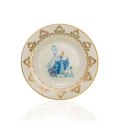 English Ladies Co. Assiette de collection Cendrillon en porcelaine &agrave; la cendre d'os 