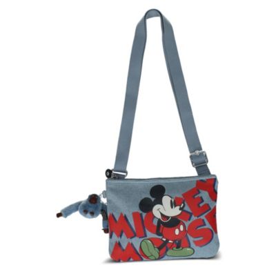 Kipling Sac &agrave; bandouli&egrave;re May Mickey en jean
