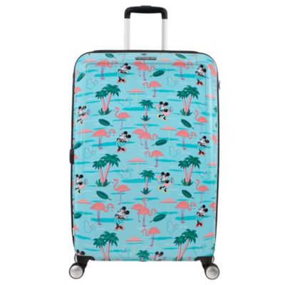 American Tourister maleta grande con ruedas flamenco, Minnie Mouse