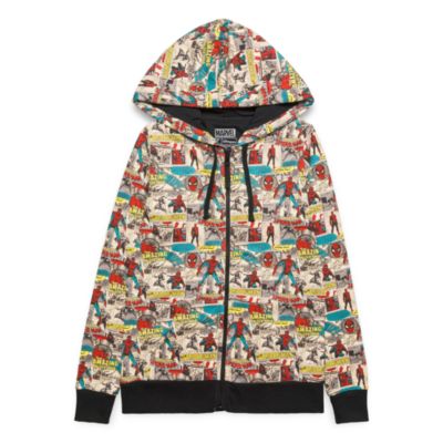 Sweat &agrave; capuche zipp&eacute; vintage pour adultes Marvel Disneyland Paris