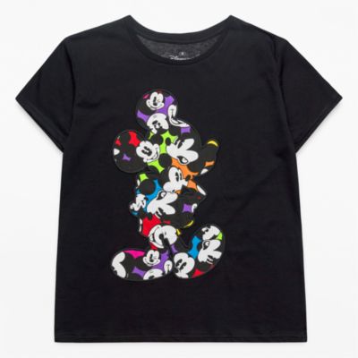 T-Shirt pour adultes silhouette Mickey Disneyland Paris - Collection Colour Spot