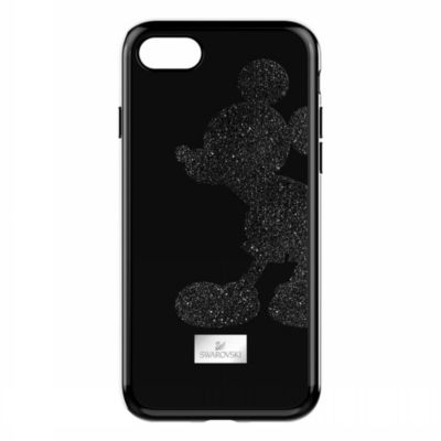 Swarovski carcasa para iPhone 7/8 negra Mickey Mouse