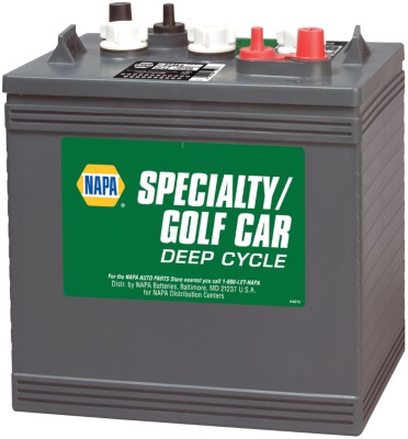 NAPA Specialty Battery 12 Months Free Replacement BCI No. GC2 0 CCA ...