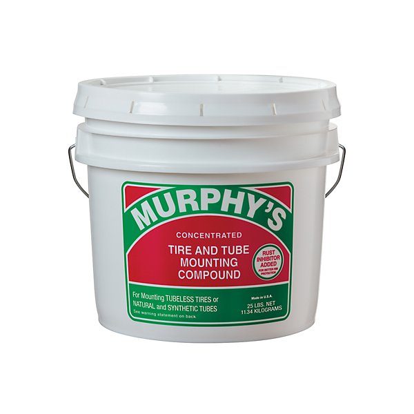 JTM Products - Murphy'S Concentrated Tire/Tube Mounting Compound 25 Pound Pail - MUR2005