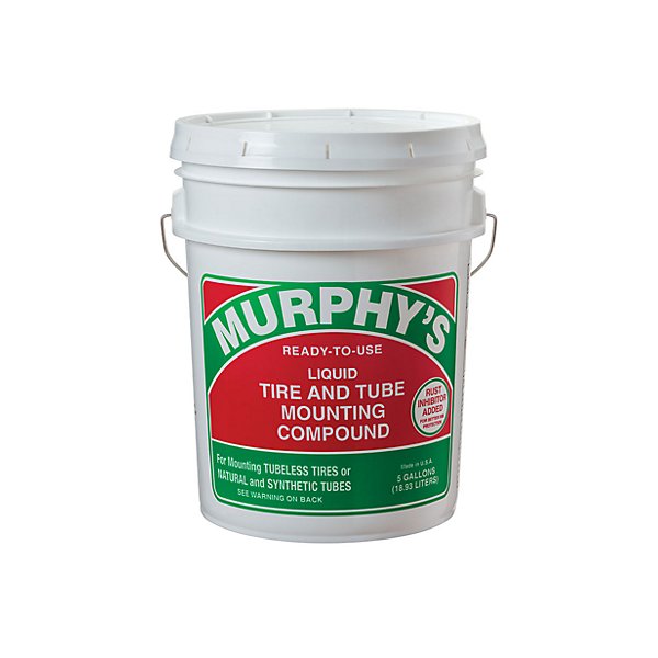 JTM Products - Murphy'S Scellant liquide pour le montage de chambre à air et pneu 5 gallon - MUR2023
