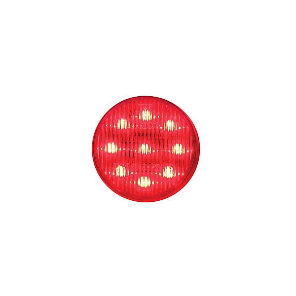 Jetco Heavy Duty Lighting - Marker Clearance Light, Red, Round, Grommet Or Bracket Mount - JET127-16002RCL