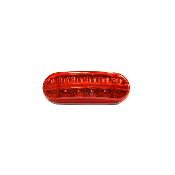 Jetco Heavy Duty Lighting - Feu d'arrêt/clignotant, rouge, ovale - JET127-60607R