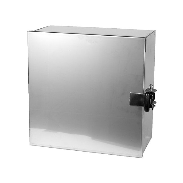 HD Plus - 304 stainless steel, 20 gauge air control box - 8-1/4 in. square x 4-1/4 in. deep - AIRAC100SS