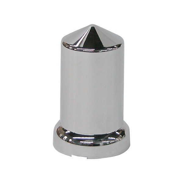 Grand General - Chrome Plastic Pointed Nut Cover W/ Flange, 33 Mm X 3-1/8 In - GDG10269