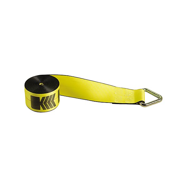 Kinedyne - 4 In Winch Strap with 1026 Delta Ring - 30 Ft. - NKI423010