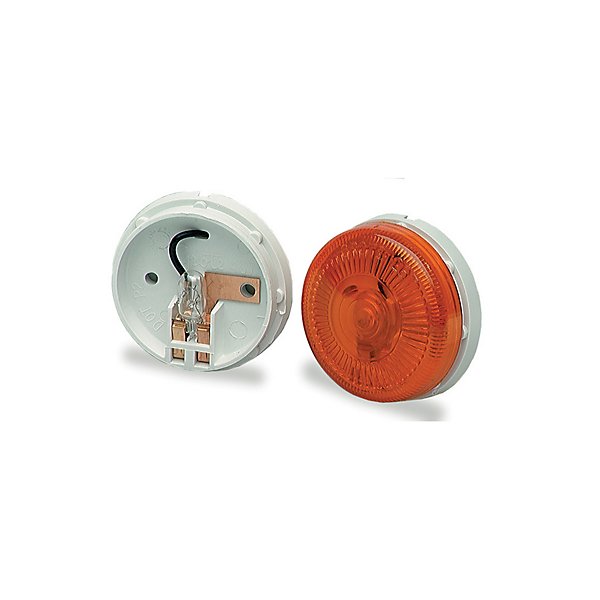 Grote - Marker Clearance Light, Amber & Yellow, Round, Surface Mount - GRO45413