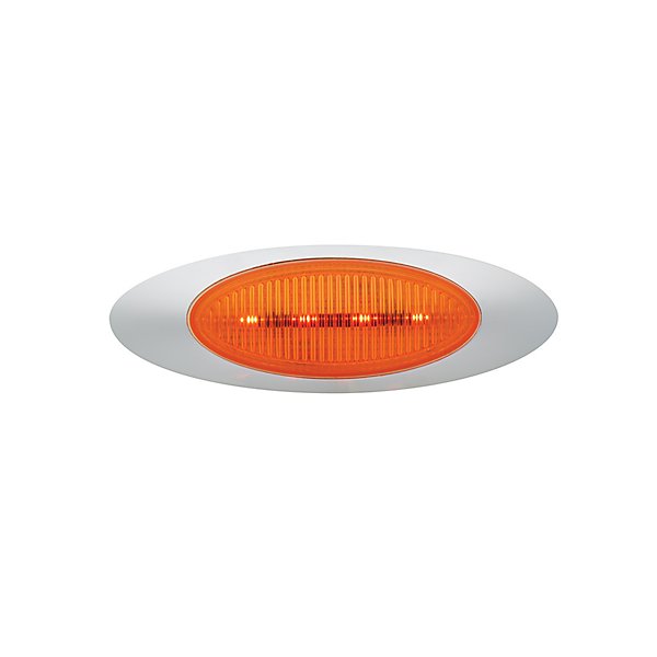 Grote - Marker Clearance Light, Amber & Yellow Oval, Screws Mount - GRO45583