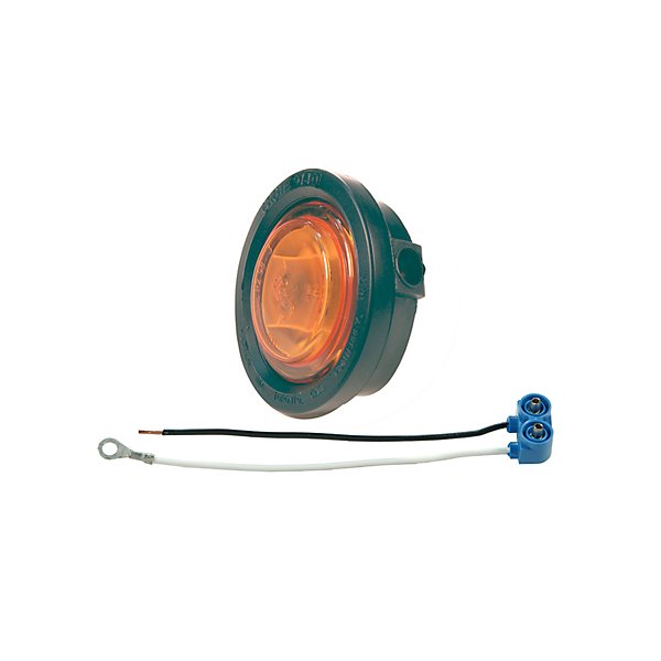 Grote - Marker Clearance Light, Amber & Yellow, Round, Grommet Mount - GRO47473