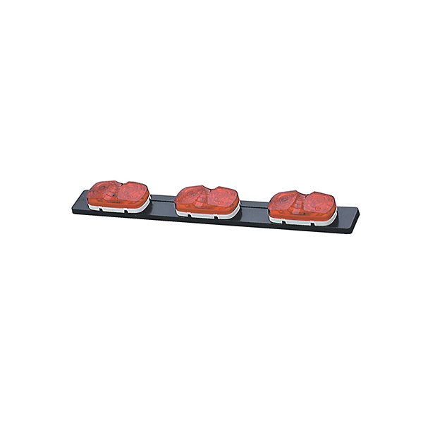 Grote - Identification Bar, Red, Rectangular - GRO49082