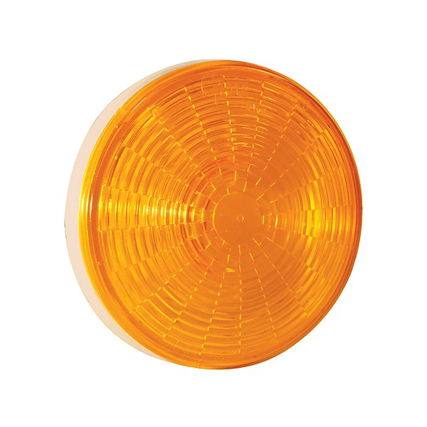 Grote - Stop/Tail/Turn Light, Amber & Yellow, Round, Grommet Mount - GRO54343