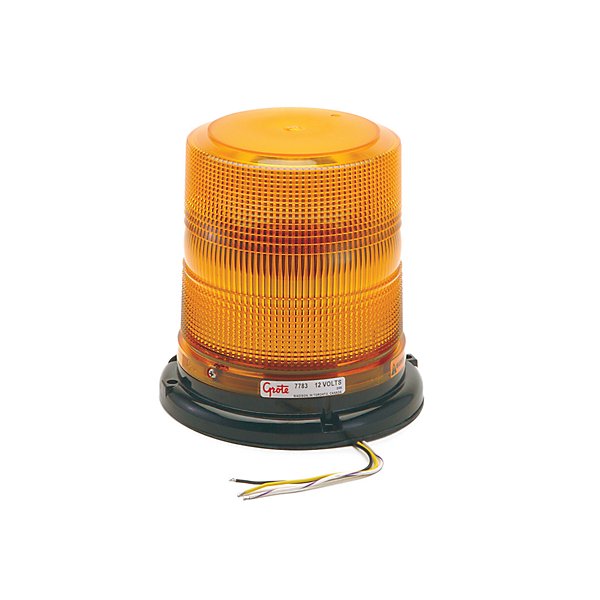 Grote - Lamp / Emergency Medium Profile, LED Strobe Yellow - GRO77833