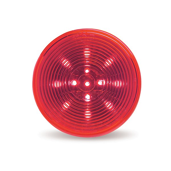 Grote - Lamp / Clearance & Marker 2 1/2 in. Round Hi Count LED Marker Lamp Red - GROG1032