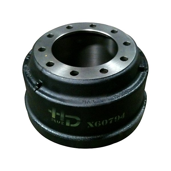 HD Plus - Brake Drum - 16.5  in.  X 7  in.  Brake Size - 10 Bolt Holes - For Truck & Trailer Application, Hd Plus - DRMX60794