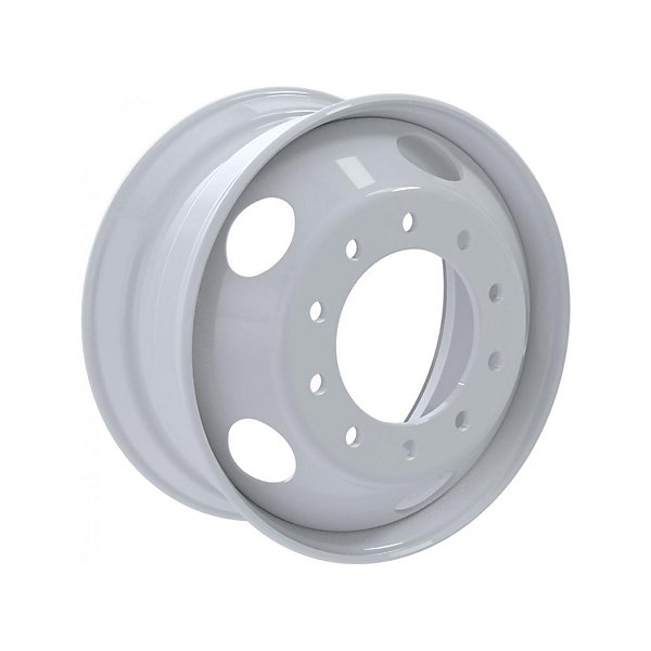 Accuride - Steel Wheel, Size: 22-1/2 in x 9 in, White - ACC29300PKWHT21