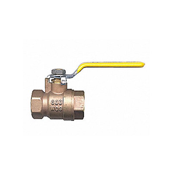 Fairview - Forged Brass Ball Valve 1/2 FPT - Pipe Female to Female - FAIBV4103-D