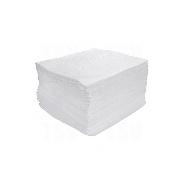 Zenith Safety Products - Meltblown Sorbent Pads, Oil Only, 15" x 17", 25 gal. Absorbancy - SCNSEH944