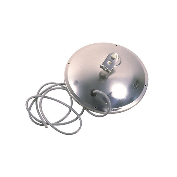 HD Plus - 8-1/2 in.Off-Set Mount Convex Stainless Steel Heated - VELHDM12811