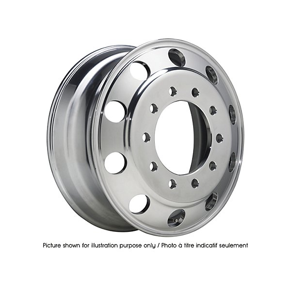 Accuride - Aluminum Wheel 22.5 in. x 8.25 in. Extra Polish - ACC41644XPC
