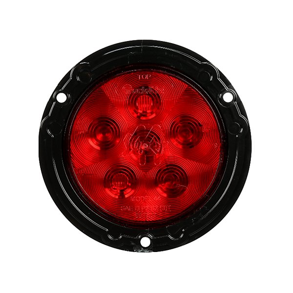 Truck-Lite 5015 Combo Box Light Signal-Stat, Incandescent, Red/Clear Acrylic Lens, Lh, 2 Stud, License Light, Packard, 12V 