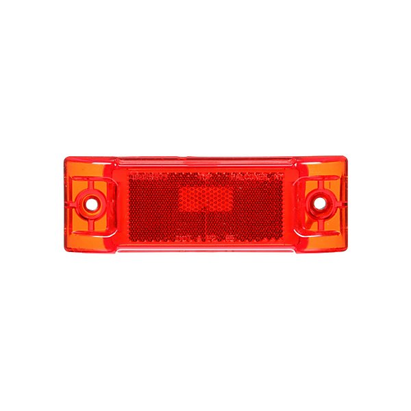 Truck-Lite - Marker Clearance Light, Red, Rectangular, Screws Mount - TRL21002R