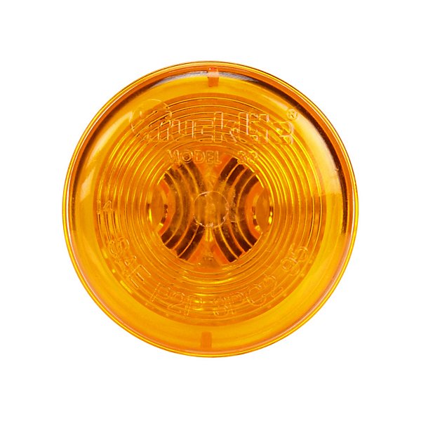 Truck-Lite - Marker Clearance Light, Amber & Yellow, Round, Twist-On - TRL30200Y