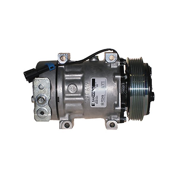 Bergstrom - AC Compressor, Sanden, 6 Groove, Direct Mount, Head: GQ, V: 12 - BGS1401405