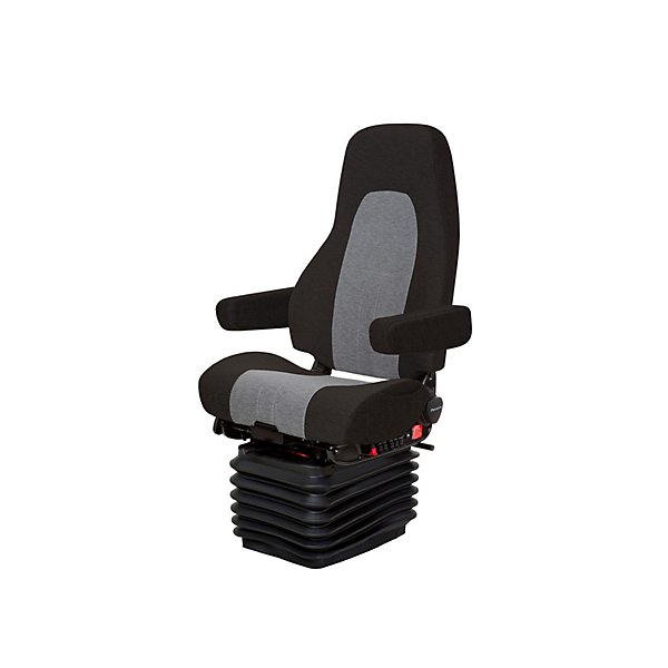 National Seating - COMMODORE HIBK BLK-GRY CLOTH - BST40050.366