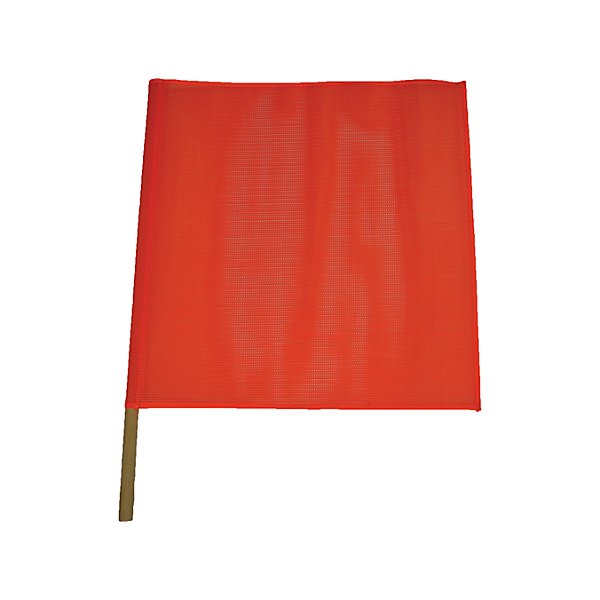 High-Visibility ORANGE Brutus SAFETY FLAG HANKS 30m Rope Weather Resistant 
