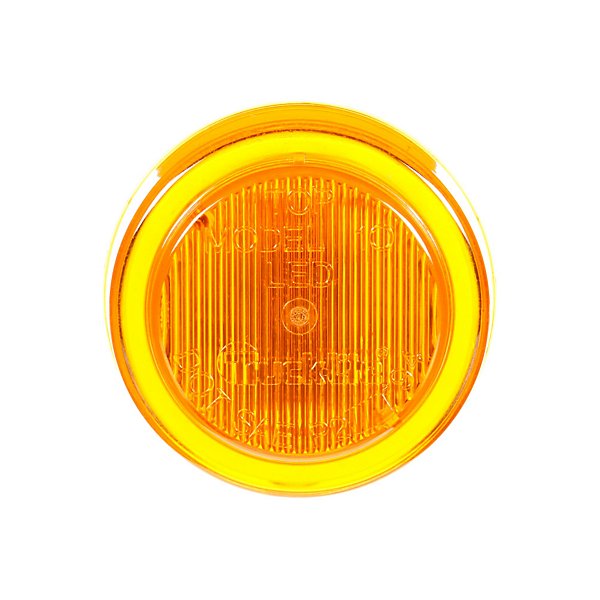 Truck-Lite - Marker Clearance Light, Amber & Yellow, Round, Grommet Mount - TRL10050Y